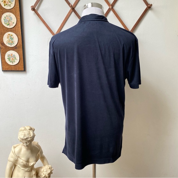 Zara Man Velour Zip Polo Shirt - Picture 6 of 15